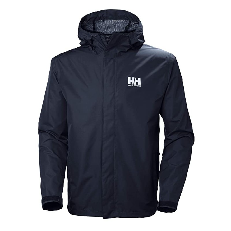 Helly Hansen Hombres Chaqueta Seven J, Azul Marino
