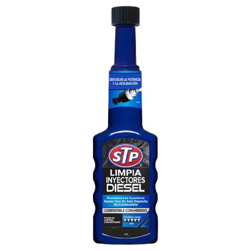 STP ST59200ES Tratamiento Limpia Inyectores Diesel, 200 ml