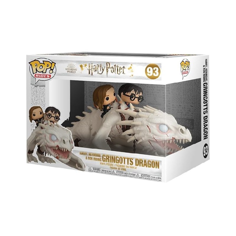 Funko Pop! Ride: Dragon with Harry, Ron