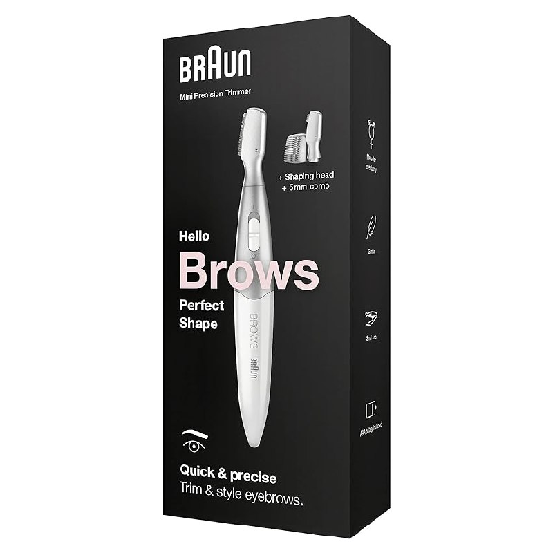Braun Mini Recortadora de Precisión para Cejas, FG1106
