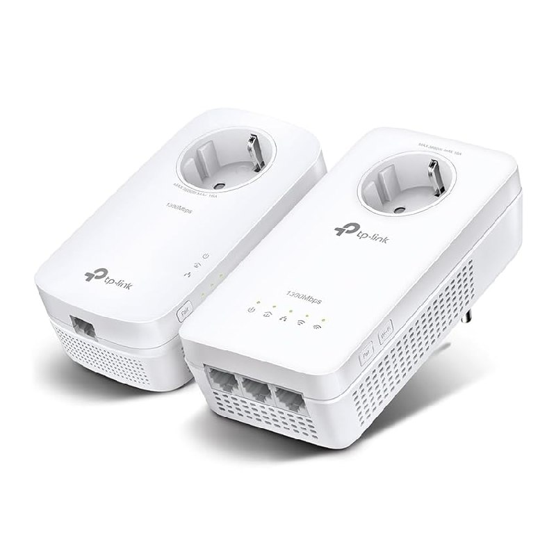 TP-Link TL-WPA8631P Kit – Repetidor WiFi PLC, Powerline WiFi AC1200 en 2.4GHz/5GHz