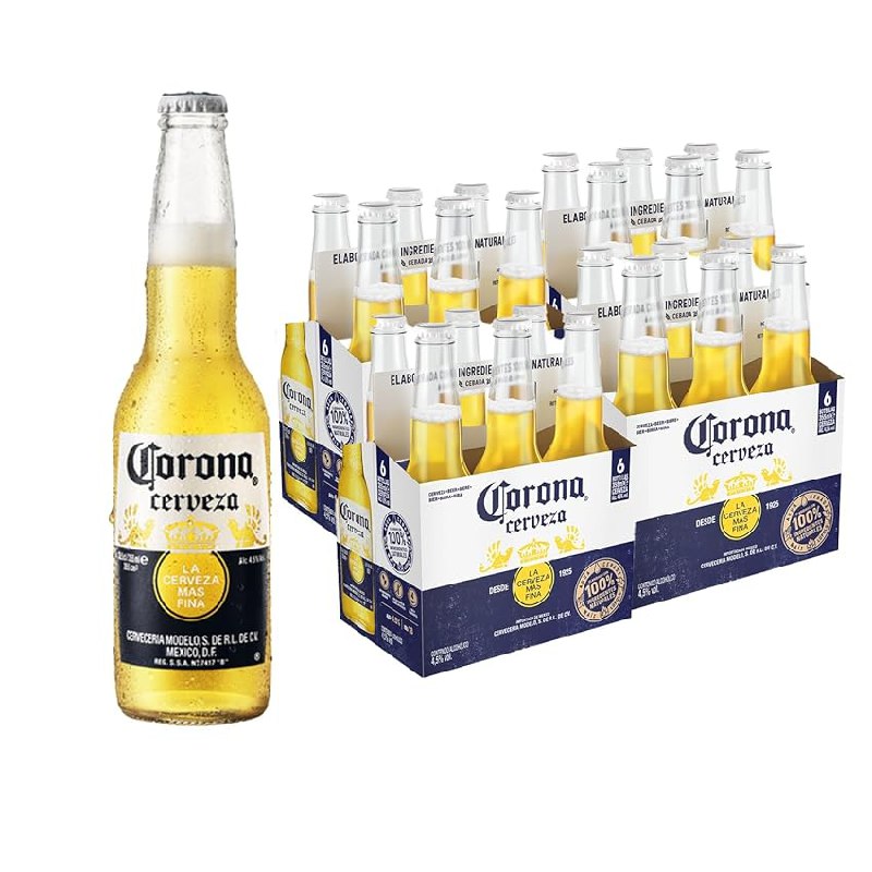Corona, Cerveza Lager Ligera Afrutada