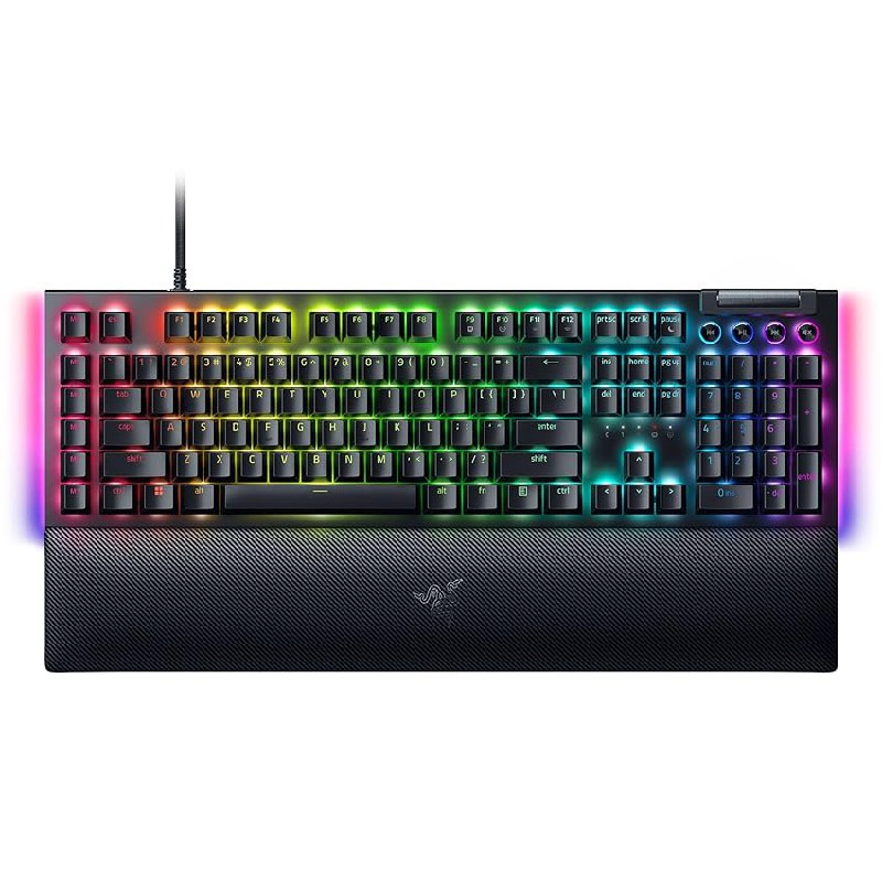 Razer BlackWidow V4 – Teclado mecánico gaming con Chroma RGB (Switches mecánicos amarillos)