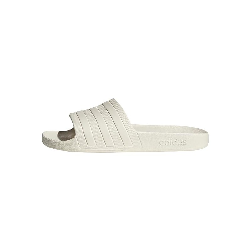 adidas Women’s Adilette Aqua Slides Off White/Off White/Off White 10 UK 44.5 EU