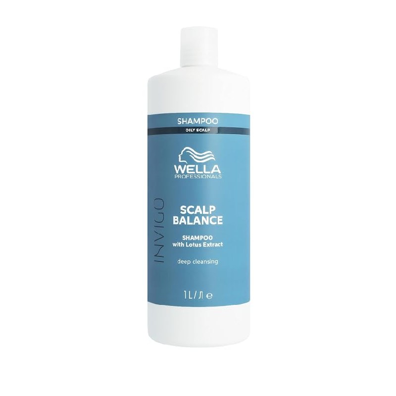 Wella Professionals INVIGO BALANCE PURE Champú Purificante para Cuero cabelludo sensible,1L