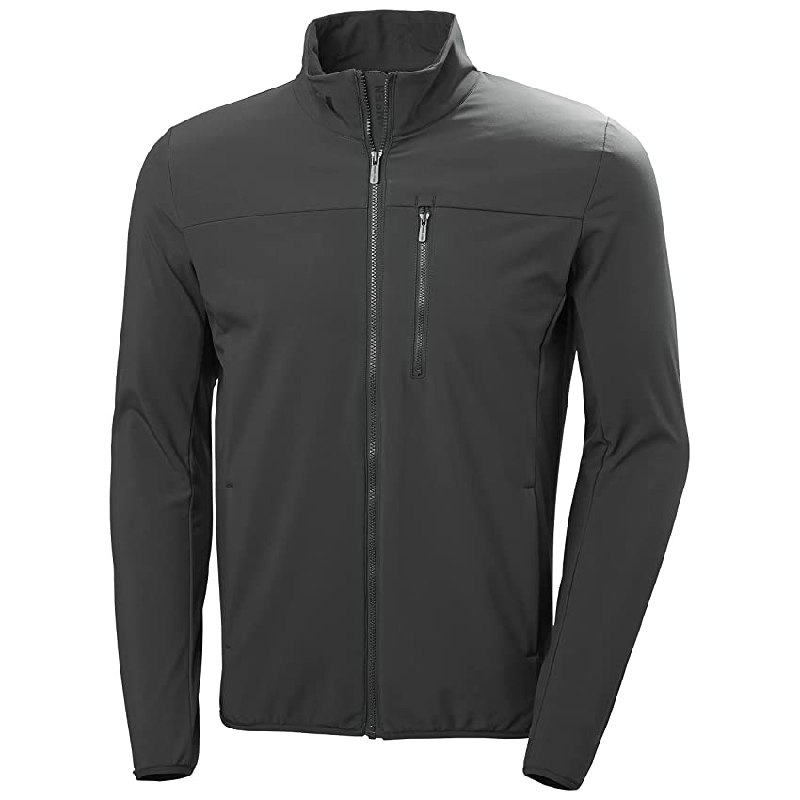 Helly Hansen Hombres Chaqueta Crew Softshell 2.0, Ébano