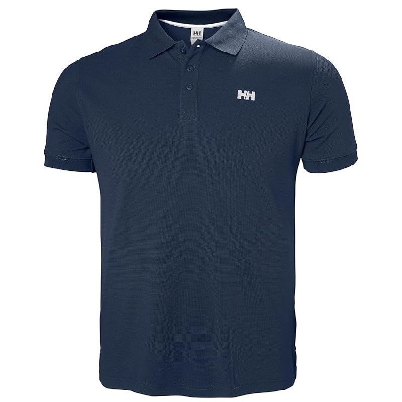 Helly Hansen Hombres Driftline Polo, Azul Marino