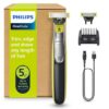 Philips OneBlade 360 – Maquinilla de Afeitar Híbrida, Barbero Eléctrico y Afeitadora