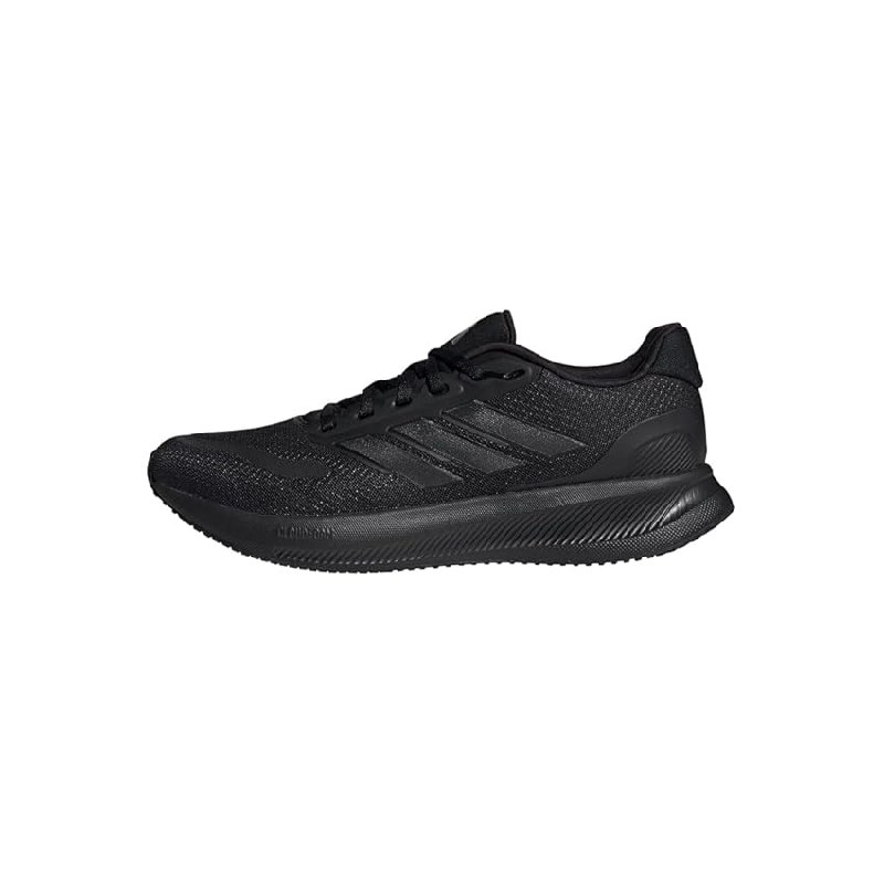 adidas Hombre Runfalcon 5 Running Shoes, Core Black/Core Black/Core Black