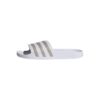 Adidas Unisex Adilette Aqua Slides Cloud White / Platinum / Cloud White 8 UK 42 EU
