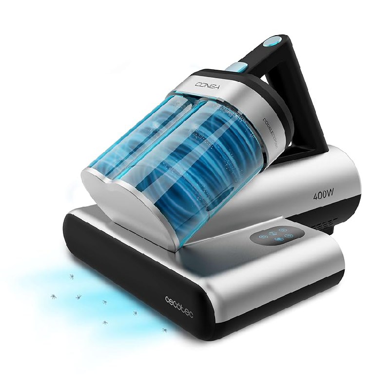 Cecotec Limpiador Aspirador de Tapicerías Conga Rockstar 4000 Mattress. ForceSonic 400W