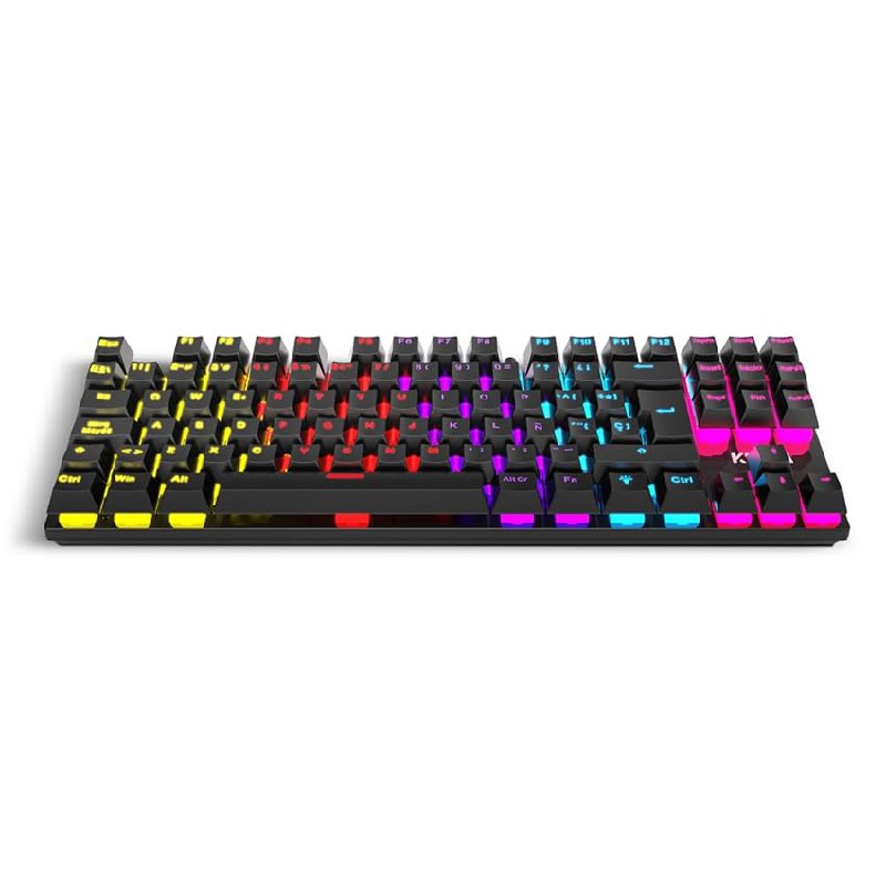 KROM KASIC TKL – Teclado mecánico Gaming RGB tenkeyless con Layout español