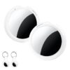 2 Pack Air Tracker Smart Tags Localizador GPS para Apple Find My (Solo iOS)