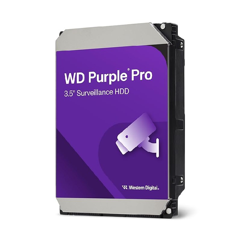 WD Purple Pro 22TB Smart Video Disco Duro Interno de 3,5″ – 7200 RPM