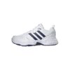 adidas Hombre Strutter Shoes, Cloud White / Dark Blue / Matte Silver