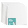 EXERZ 30x30cm Paneles de Lienzos 6 piezas – 0,3cm de Espesor/Lienzos 280GSM / 100% Algodón