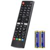 Universal para Mando LG Smart TV,Mando a Distancia para Todos los Televisión LG Original AKB75095308,con Pilas