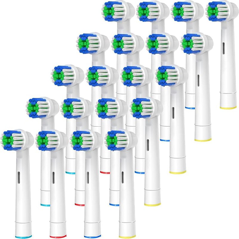 GENKENT Recambios Cepillos Cabezas de Dientes Compatibles con Recambios Cepillos Oral B Braun