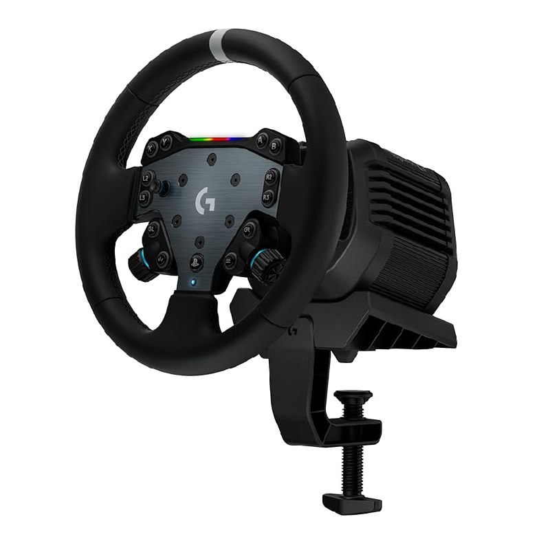 Logitech G RS50 System, setup de volante de simulación de 3 piezas