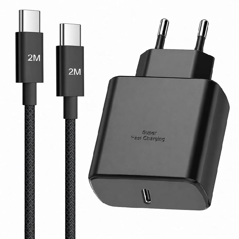 Cargador Rápido USB C 45W Bimker para Samsung Galaxy for Galaxy S26 Ultra/S26+/S26/S25