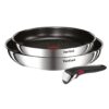 Tefal Ingenio Emotion – Juego de 2 Sartenes, Acero inoxidable