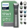Philips Recortadora todo en uno de 17 en 1 Serie 7000 – Afeitadora y cortapelos hombre para rostro