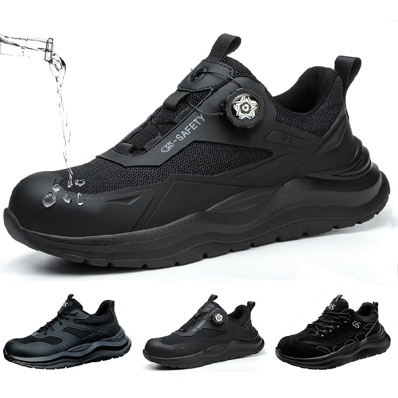 ZEPYFXIT Zapatos de Seguridad Hombre Mujer, Punta Acero Antiperforante