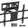 PERLESMITH Soporte TV Pared, para 37 a 85 Pulgadas TVs hasta 60kg