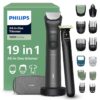 Philips Recortadora todo en uno de 19 en 1 Serie 9000 + OneBlade