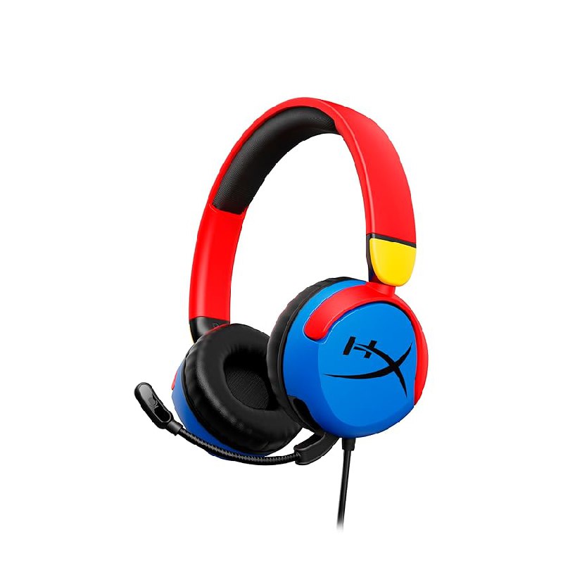 HyperX Cloud Mini – Auriculares Gaming con Cable para niños, límite Volumen 85dB