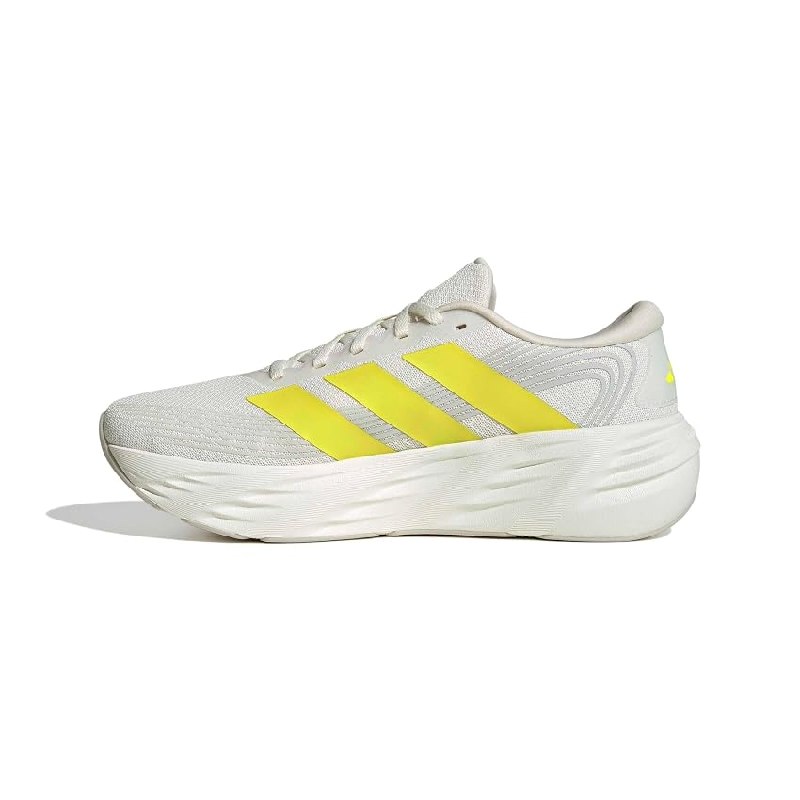 adidas Hombre Galaxy 8 Running Shoes, Cloud White/Pure Lemon/LGH Solid Grey