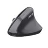 Trust Yuno Ratón Vertical Inalámbrico, Ratón Ergonómico Recargable 2.4GHz