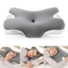 MULISOFT Almohada Cervicale 2 en 1 Almohada Ergonómica Espuma Viscoelástica