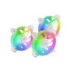 Mars Gaming MF-3A, paquete de 3 ventiladores ultra silenciosos FDB 120 mm
