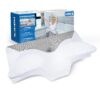 HOMCA Almohada Cervical de Espuma Viscoelástica, Gris