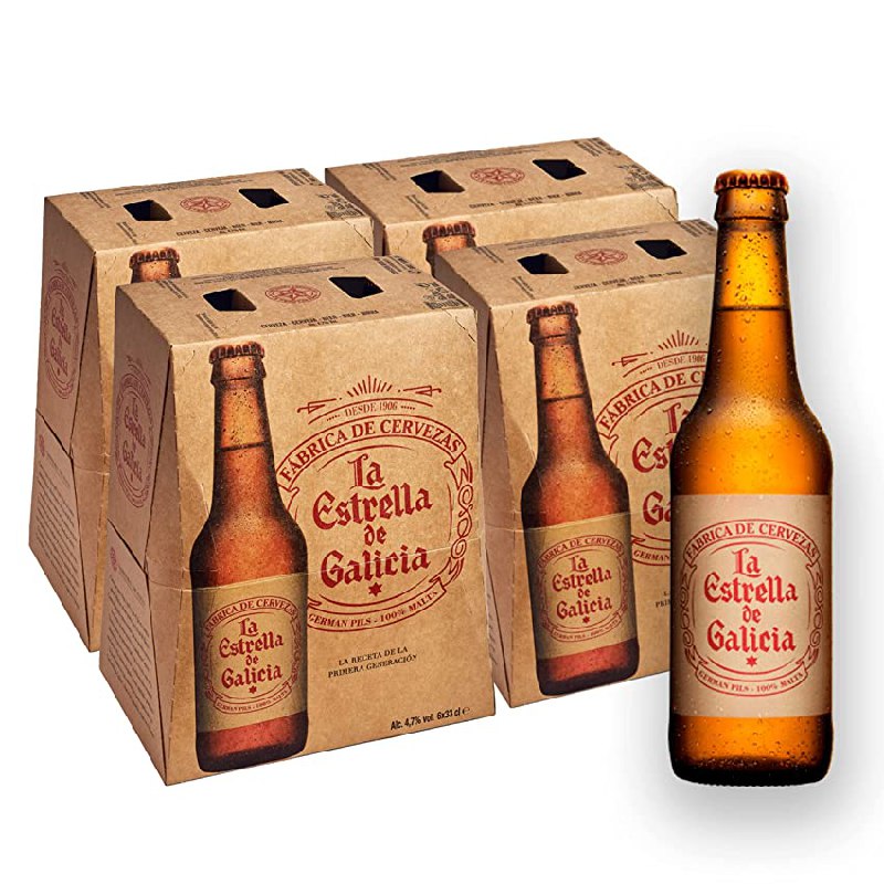Estrella Galicia – La Estrella, Cerveza Lager