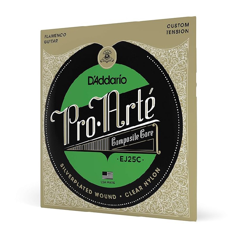 D’Addario Pro-Arte Composite Flamenco Guitar Strings – Clear Nylon
