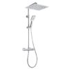 Görbach Columna Ducha con Termostático Grifo Set Ducha Acero INOX 304 con Mezclador Termostático