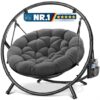 KESSER Silla colgante con estructura Bali, columpio colgante de hasta 150 kg