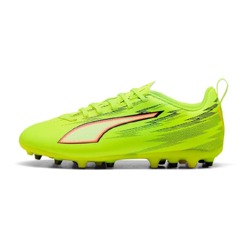 Puma Ultra 6 Play MG JR – Tenis de fútbol, Alerta Amarilla