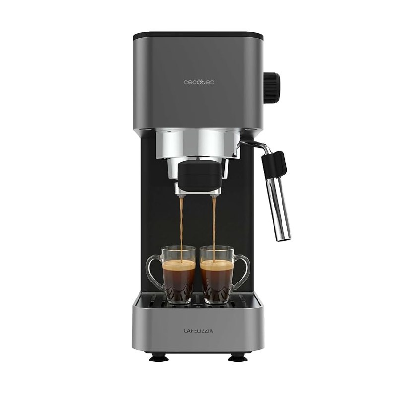 Cecotec Cafetera Express Manual Cafelizzia 690 Grey. 1230-1465W
