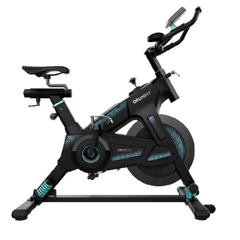 Cecotec Bicicleta Indoor DrumFit Indoor 23000 Kosmos Pro. Volante de Inercia de 23 Kg