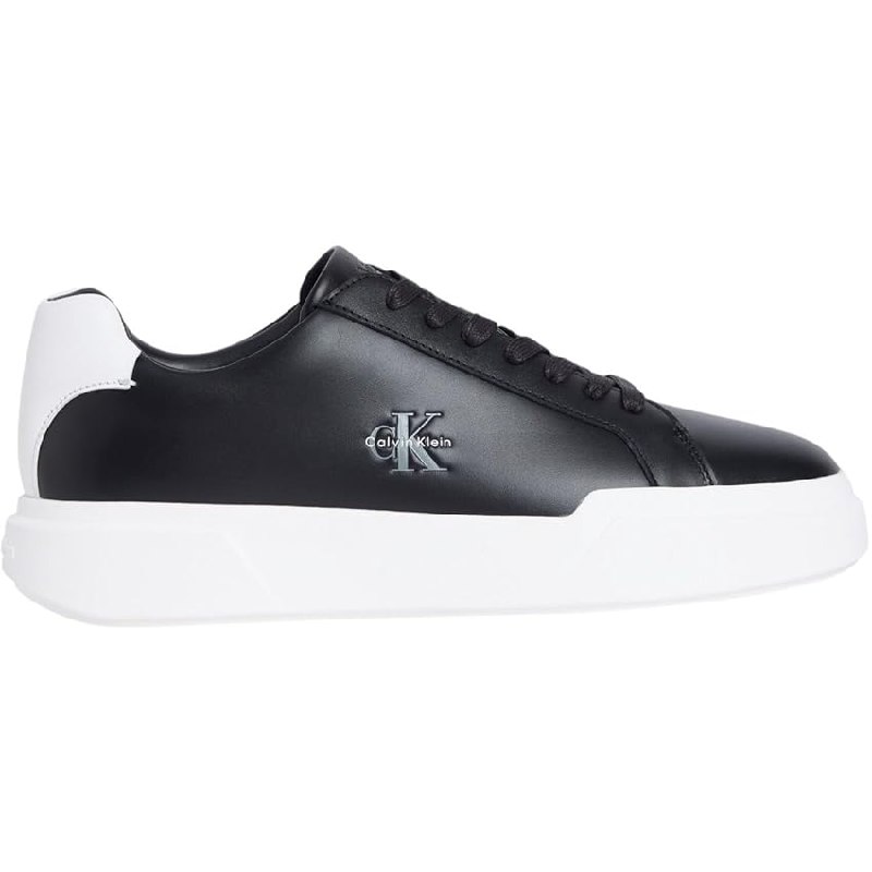 Calvin Klein Sneaker con Suela Cupsole Hombre Chunky Laceup de Piel