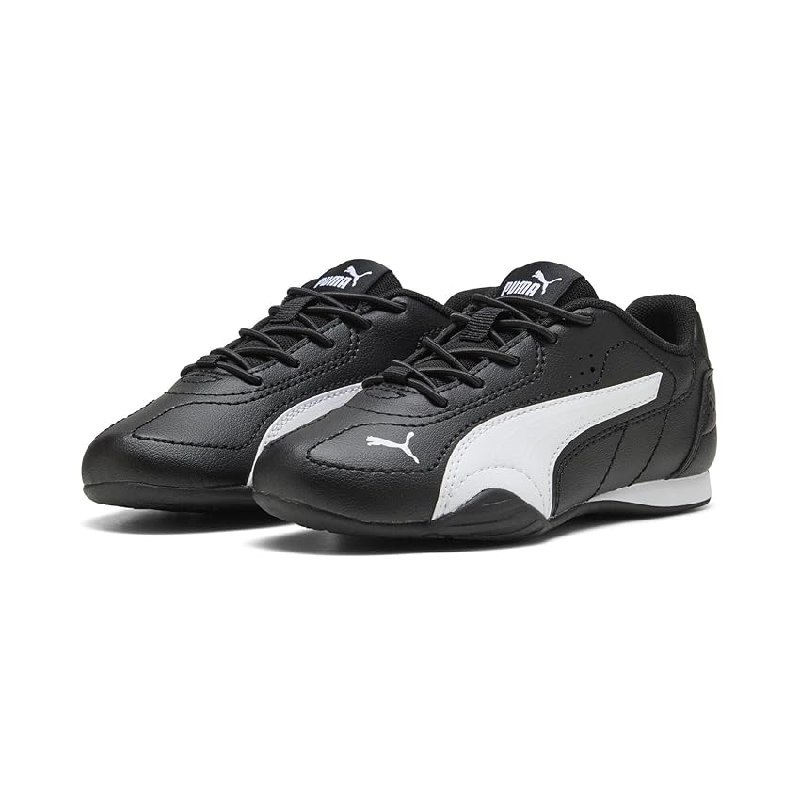 PUMA Catch Kids Zapatillas Niño, Negro (Black x Warm White)