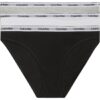 Calvin Klein Braguitas Tipo Bikini Pack de 3 Mujer Algodón elástico