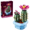 LEGO Botanicals Cactus en Flor – Planta con Maceta Artificial con 2 Cactus y Flores