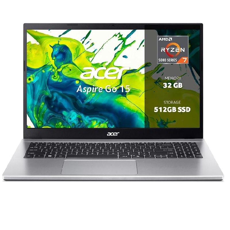 acer Aspire Go 15 AG15-42P, Ordenador Portátil 15.6″ Full HD (AMD Ryzen 7 5825U)