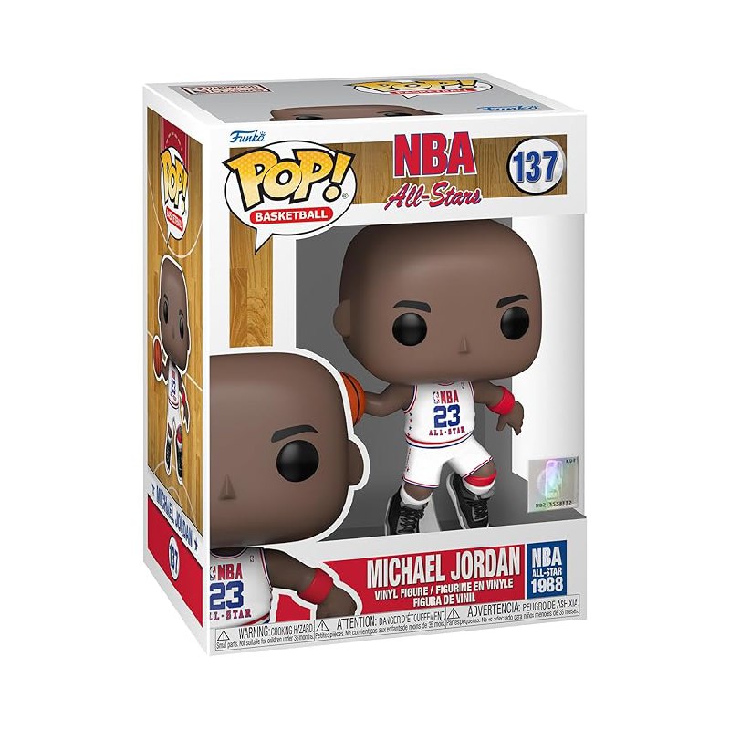 Funko Pop! NBA Legends: Michael Jordan – White All Stars 1988