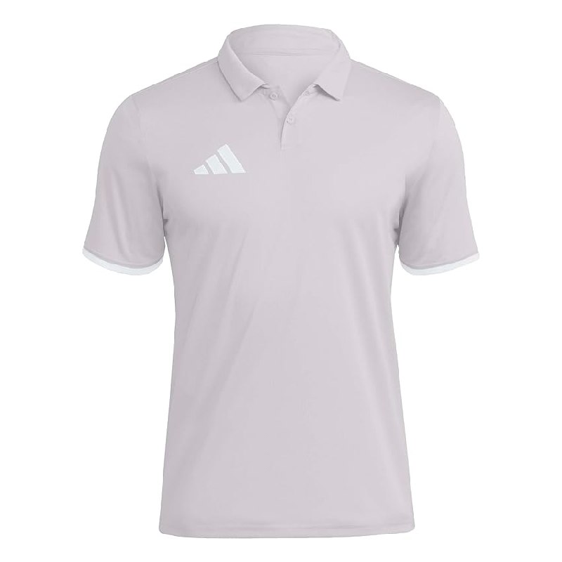 adidas Hombre Entrada26 Polo Shirt, Team Light Grey/White