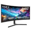 Z-Edge AGEX Monitor Gaming Curvo 34» UWQHD 240Hz 21:9 1ms VA Pip
